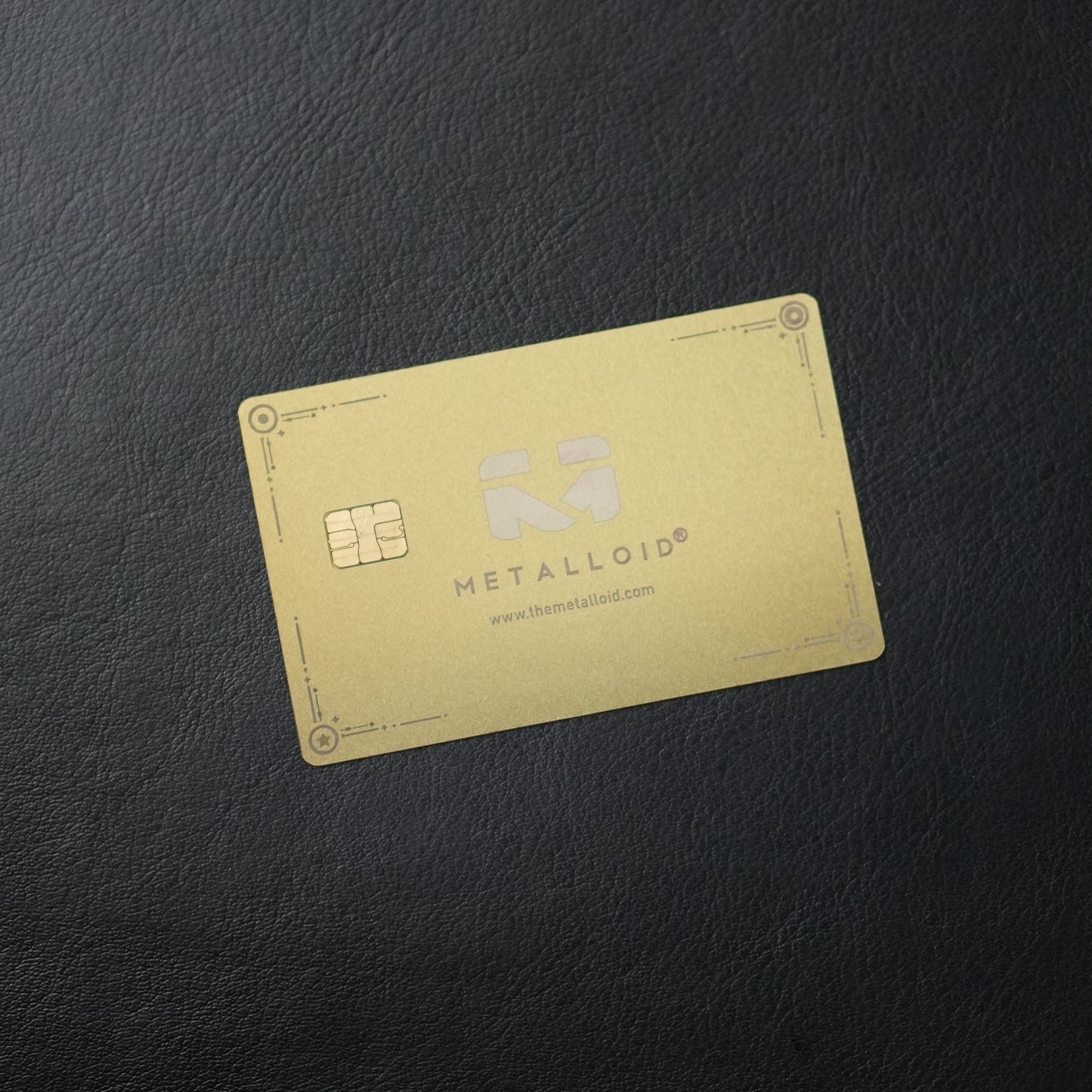 Matte Gold metal card