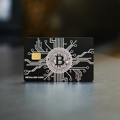 Bitcoin metal card