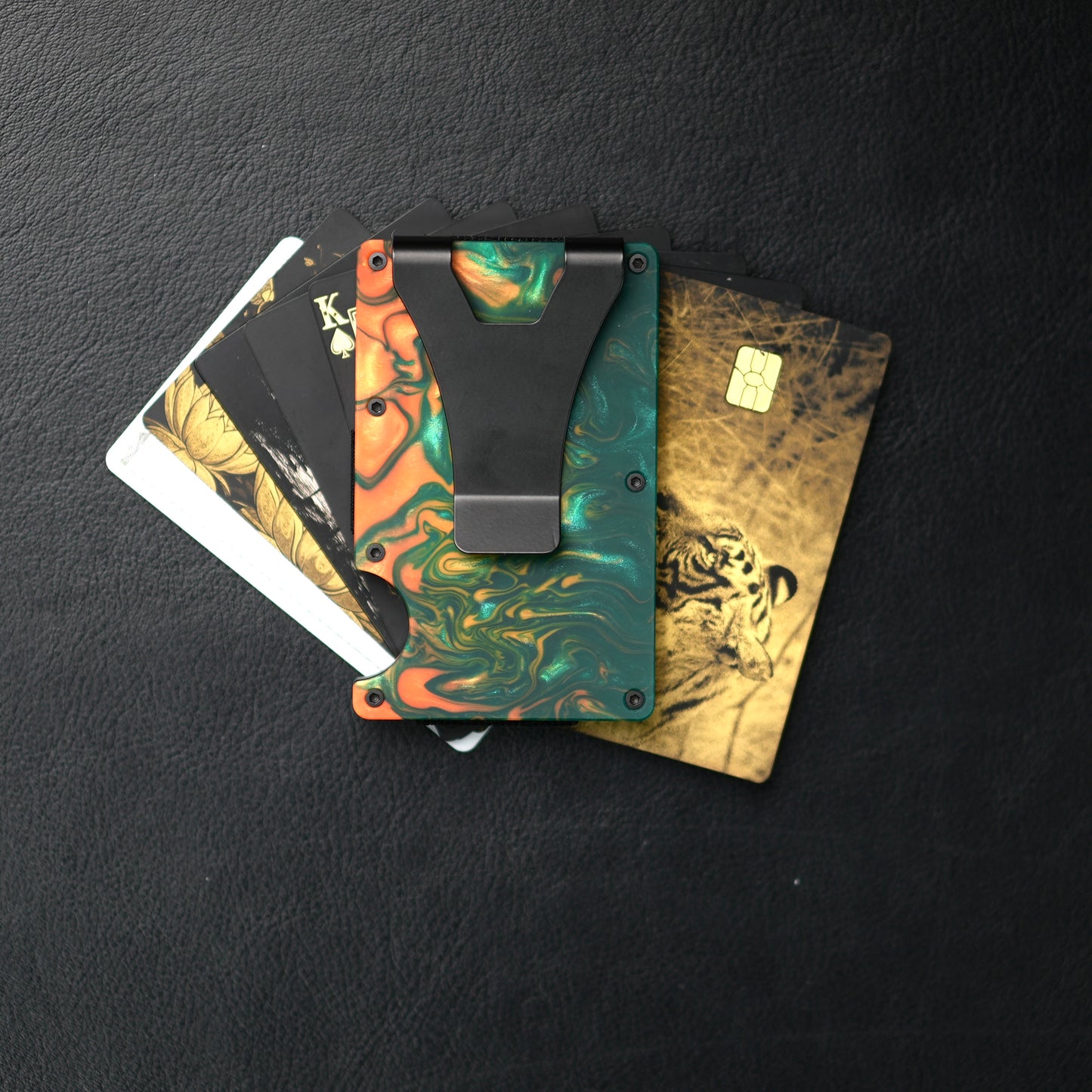 Forest Camo Resin Wallet