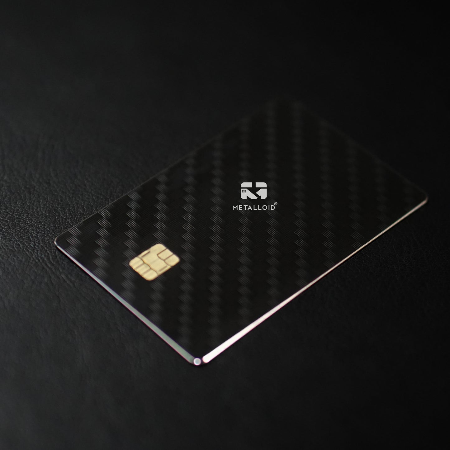 Carbon fiber metal card