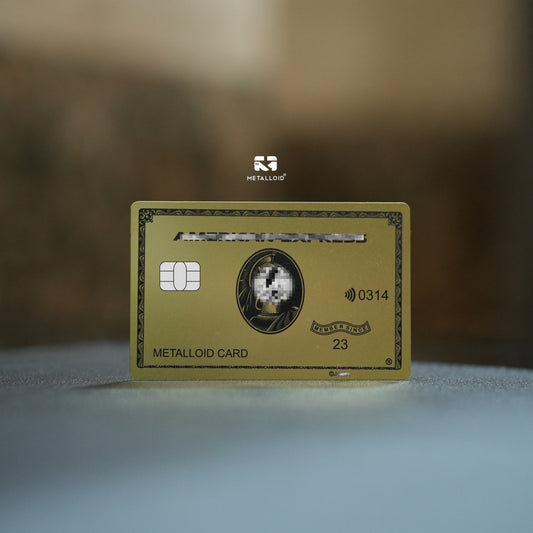 A-max Gold metal card