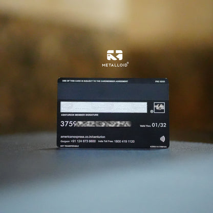 A-max Green metal card
